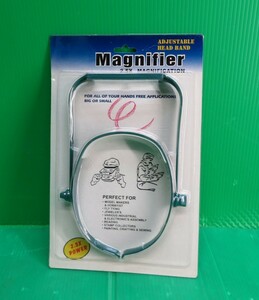 Z-2891■倉庫引上げ品！新品・未使用！MAGNIFIER 　2.5×　ヘッドルーペ　拡大鏡