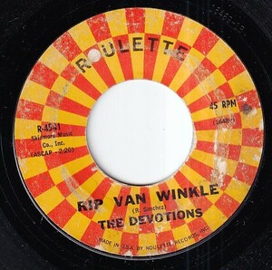 The Devotions - Rip Van Winkle / (I Love You) For Sentimental Reasons (A) RP-V473