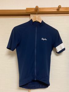 RAPHA メンズコア ライトウェイトジャージ XS おまけ ビブあり ラファ ネイビー サイクルジャージ 半袖