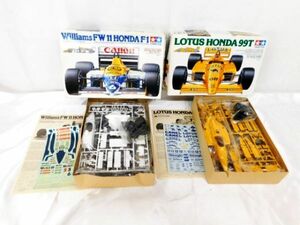 T102★プラモデル LOTUS HONDA 99T/Williams FW-11 HONDA F-1 1/20 TAMIYA ロータス・ホンダ99T/ウィリアムズ・ホンダF-1★送料690円〜