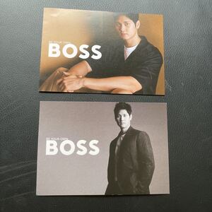 大谷翔平　Shohei Otani Hugo Boss ポストカードセット