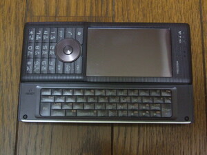 Ymobile(旧ウィルコム)Advanced／W-ZERO3[es] WS011SH(B)中古美品！