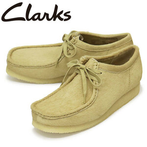 Clarks (クラークス) 26173635 Wallabee ワラビー メンズシューズ Maple Hair On CL096 UK8-約26.0cm