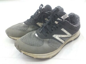 ◇ NEW BALANCE ニューバランス D MFLSHCK5 ランニング シューズ サイズ 28cm グレー ブラック メンズ P