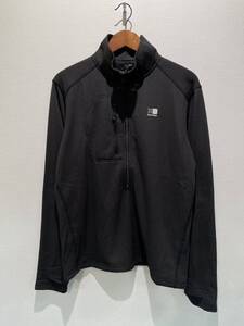 ★ カリマー Karrimor thermal half-zip ハーフジップ サーマルハーフジップ ブラック sizeL 新品未使用タグ付き 登山 アウトドア