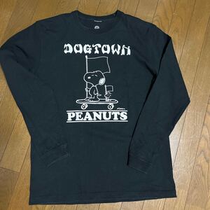 DOGTOWN SNOOPY ロンT L