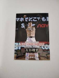 2016BBM 北海道日本ハムファイターズ　大谷翔平　ベースボールマガジン付録カード