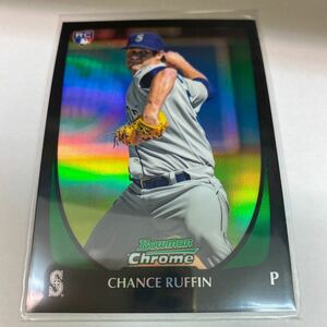 Chance Ruffin RC 2011 Bowman Chrome Draft Refractors