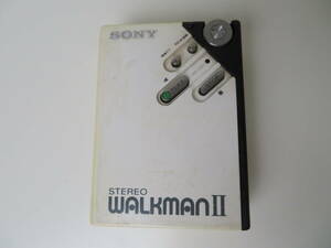 ◆希少 SONY STEREO WALKMAN2 WM-2 ホワイト ジャンク品 ※日焼け有 ソニー カセットウォークマン カセットプレーヤー 昭和レトロ