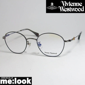 Vivienne Westwood　ヴィヴィアンウエストウッド レディース　眼鏡 メガネ フレーム 40-0004-3　サイズ47 グレー・チャコール