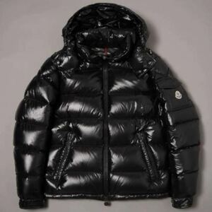 ★定価300,300円★ 新品未使用 MONCLER MAYA マヤ ２　モンクレール ダウンジャケット マヤ ブラック ワッペン DIST 国内正規品 完売品