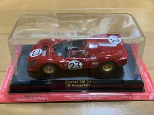 アシェット1/43 FERRARI 330 P4 24 Hours of Daytona 1967レッド 23号車