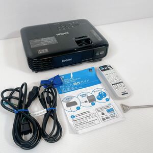 EPSON プロジェクター EB-W420 簡易動作確認済み　エプソン ビジネスプロジェクター リモコン付き