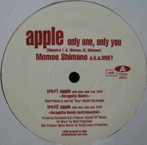 $ 嶋野百恵 / apple only one, only you (PCAP - 1) Incognito Remix YYY128-1936-10-17
