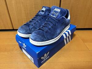 【初期モデル/箱付き】adidas originals x white mountaineering STAN SMITH WM US9.5/27.5cm NAVY(ホワイトマウンテニアリング/B34151)