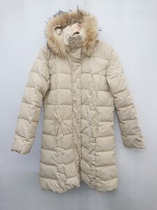 ■ ◎ KREIZIA 2way ジャンク品 シンプル 長袖 ダウン ジャケット ベージュ レディース P