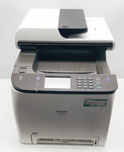 ♪印刷極少☆RICOH A4 カラー複合機 PC301SF ◆ コピー/FAX/プリンタ/スキャナ/無線LAN◆印刷枚数：3552◆トナー残量多め