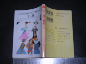 ’’「 十二夜　シェイクスピア / 訳 松岡和子 / 解説 前沢浩子 / 戦後日本の上演年表 扇田昭彦 」ちくま文庫