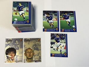 1999サッカー日本代表オフィシャルカード レギュラーコンプリートセット ＋インサート2枚付き