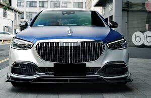 ★Maybach・ベンツ W223 マイバッハ用 MANSOスタイル カーボンエアロ/トランクスポ/ルーフウイング/ディフューザー/ルーフスポ/マン ソリー