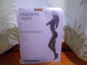 CALZEDONIA　イタリア製　ファッション　タイツ　ラインストーン付き　M/L