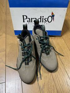 美品 パラディーゾ paradisO ゴルフシューズ シューズ 靴 23.0 レディース ゴルフ アウトドア 