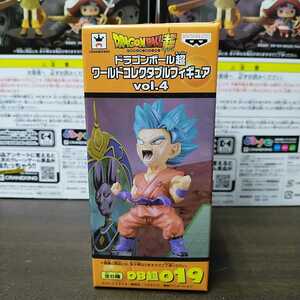 【未開封】ドラゴンボール超★ワールドコレクタブルフィギュアvol.4★019超サイヤ人ゴッド孫悟空　2C-141