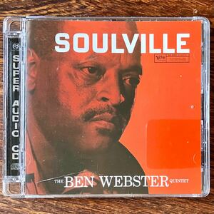 【ANALOGUE PRODUCTIONS・SACD】BEN WEBSTER / SOULVILLE ベン・ウェブスター / ソウルヴィル CVRJ 8274 SA オスカー・ピーターソン