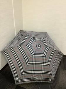 BURBERRY バーバリー 折りたたみ傘 雨傘 雨具 B002