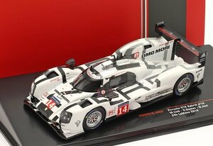 ixo　1/43　ポルシェ・919 ハイブリッド　#14　ル・マン24h　2014