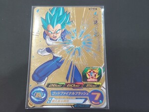 ★スーパードラゴンボールヒーローズ ベジータ PCS4-01 ファイナルフラッシュ ドラゴンボール カード バンダイ 2017年 キラ 鳥山明 中古★