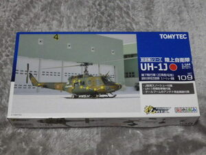 TOMYTEC 技MIX 1/144 HC109 陸上自衛隊 UH-1H 北部方面ヘリコプター隊 第7飛行隊 丘珠駐屯地 創隊50周年記念塗装機 スノーシュー装備