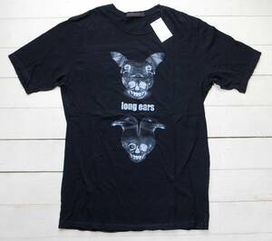 名作 2004AW / UNDERCOVER (UnderCoverism) BUT BEAUTIFUL期 long ears Tシャツ L 黒 scab but T guruguru arts 