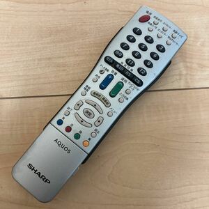 SHARP シャープ　GA511WJSA ( LC-15SX7 LC-13SX7 LC-15SX7A LC-13SX7A用) テレビリモコン