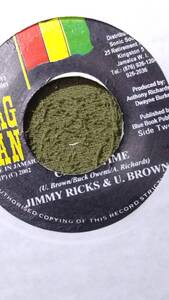 Nice Cover Crying Time Jimmy Ricks & U Brown from Flag Man