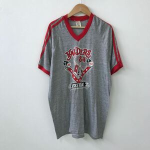 EI29 Sport-T 半袖VネックTシャツ グレー メンズ XL