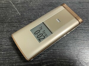 au KDDI KYF32MNA ゴールド かんたんケータイ 京セラ 4G LTE対応その1