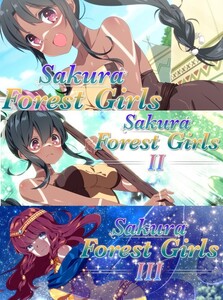 Sakura Forest Girls シリーズ 3作品セット ★ アドベンチャー ビジュアルノベル ★ PCゲーム Steamコード Steamキー