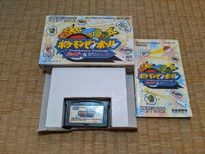 ゲームボーイアドバンス　 ソフト　ポケモンピンボール　ルビー＆サファイア