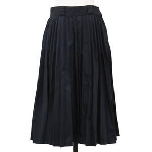 TOGA トーガ Dickies スカート ブラック 黒 サイズ:XS 23秋冬 プリーツ スカート / Pleats skirt Dickies SP ミディ丈 コラボ 別注