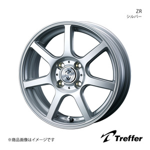 Treffer/ZR アトレーワゴン S320系 アルミホイール1本【13×4.5J 4-100 INSET45 シルバー】0034180