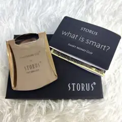 ✨美品✨STORUS マネークリップ　ピンクゴールド