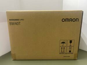 【③48577.702K】★新品未開封★ OMRON/オムロン　無停電電源装置(UPS) BW40T 400VA/250W 周辺機器