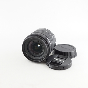 CANON 交換レンズ EF-S 18-55mm F4-5.6 IS STM USED美品 標準ズーム APS-C 手ブレ補正 AF MF キヤノン 中古 完動品 X6037