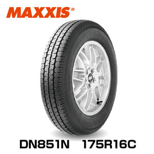 1本 ライトトラックチューブレスタイヤ MAXXIS (マキシス) DN851N 175R16 98/96Q 2020年製 法人宛送料無料