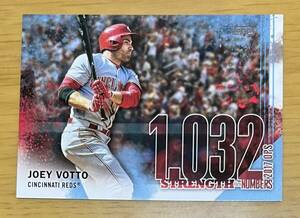 2023 Topps Japan Edition ジョーイ・ボット Joey Votto Strength in Numbers Insert #SS-9