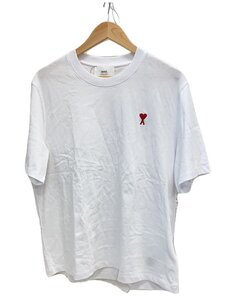 AMI Alexandre Mattiussi◆Tシャツ/S/コットン/WHT/無地/BFUTS005.726