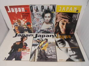 【ロッキンオンジャパン 雑誌 忌野清志郎 6冊 セット】ROCKIN’ON JAPAN RCサクセション ザ・タイマーズ 2・3’ｓ　1987～1992年