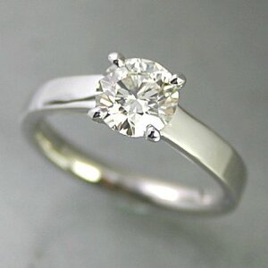 婚約指輪 安い ダイヤモンド リング 0.6カラット プラチナ 鑑定書付 0.60ct Dカラー VVS2クラス 3EXカット GIA