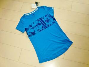 908　新品　PUMA　DRYCELL　Tシャツ　青　S　2－2